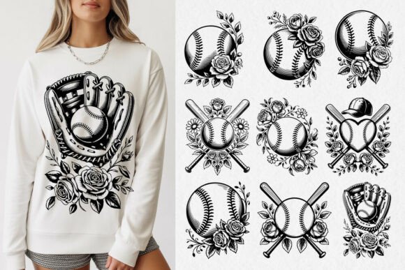 Baseball Floral SVG Bundle Review