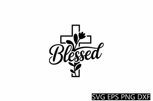 Blessed Cross Floral SVG Review