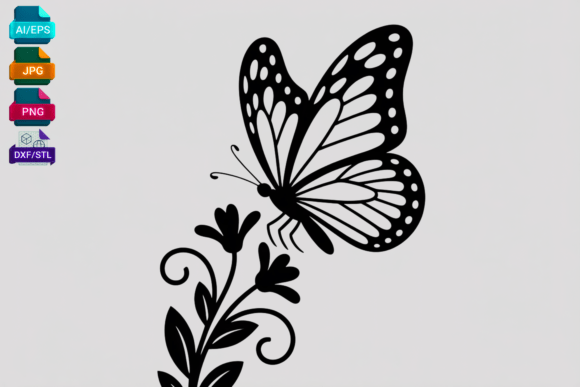 Butterfly Floral SVG Cut File Review
