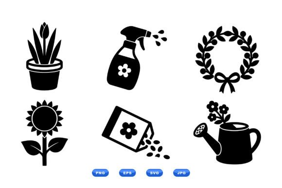 Garden Floral SVG Icons Collection Review