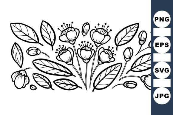Hand Drawn Floral SVG Set Review