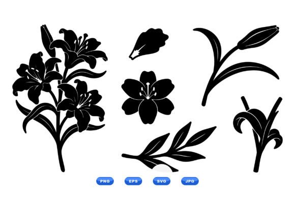 Lily Floral SVG Clipart Pack Review
