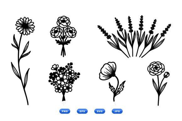 Minimal Floral SVG Illustrations Review