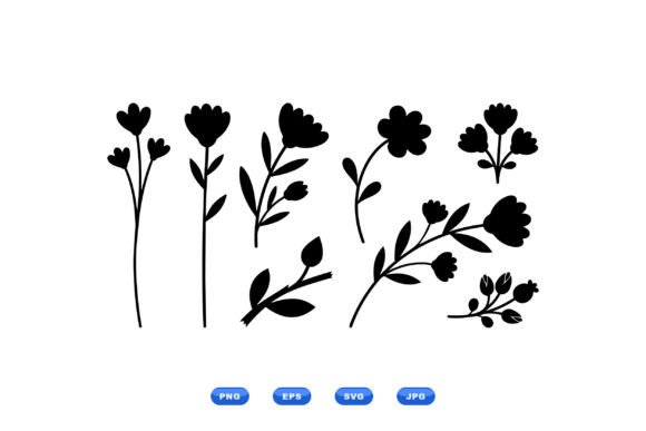Minimal Floral SVG Silhouette Review