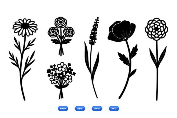 Minimal Floral SVG Silhouettes: A Designer's Review
