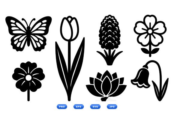 Spring Floral SVG Icon Collection: A Designer's Review