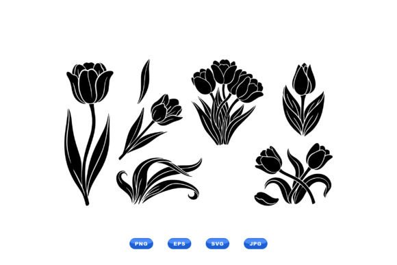 Tulip Floral SVG Collection Review